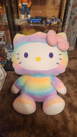 Jumbo hello kitty plush 3ft