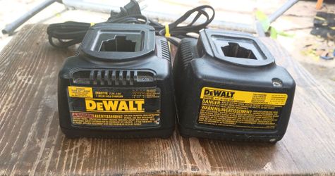DeWalt Battery Chargers DW9116 and DW9108