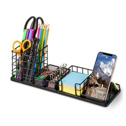 Pen Holder for Desk, Rotating Pencil Holder, Cup Holder for Desk Office