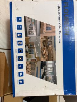 04 Security cameras High Definition Video Recorder