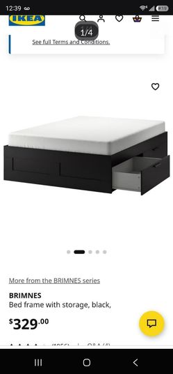 IKEA bed frame queen