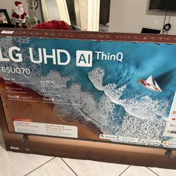 Tv Lg 65” Como Nuevo