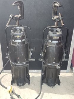 (2) ETC leko stage lights
