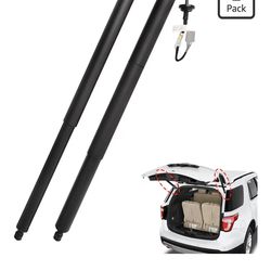Rear power lift gate supports for ford explorer