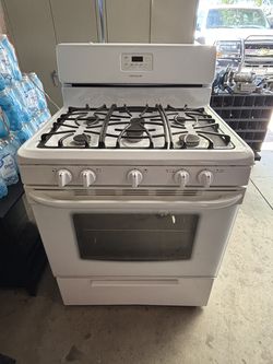 Frigidaire 30" 5-Burner Gas Range – White