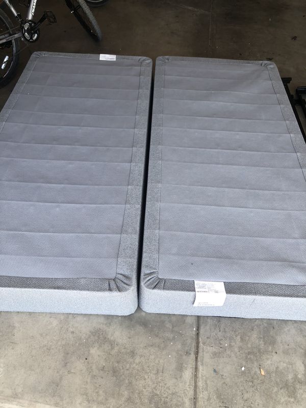 Box spring king size, great condition, two twin box springs Denver