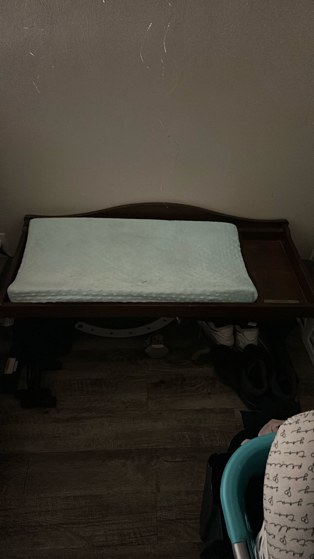 Wooden Baby Changing Station