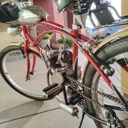 Beach Cruiser Schwinn 2-stroke Motor