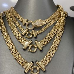Gargantillas Disponible Oro 10 Kt 