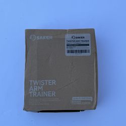 Saker Twister Arm Trainer PowerTwist Workout 20-60lbs - NEW in very beat up box