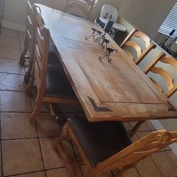 Solid Wood Dining Table