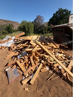 Free construction lumber