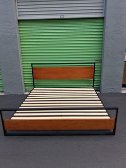 King size bed frame