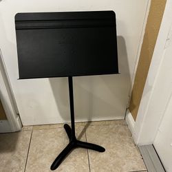 Metal MANHASSET Music Stand… Adjustable Night From 38”- 60” Height By 20” Wide…$45 