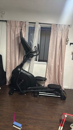 Elliptical exercise machine.