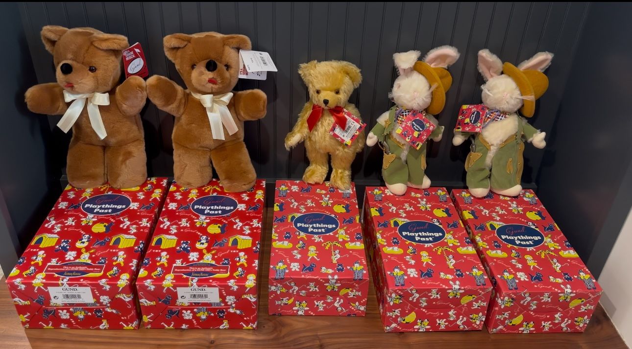 NEW in Box - Gund Playthings Past Plush Toys (Individually priced)