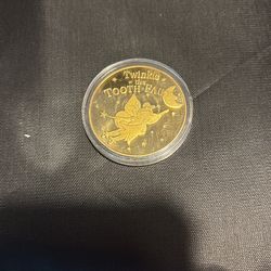 Twinkle the Tooth Fairy Coin keepsake in a case