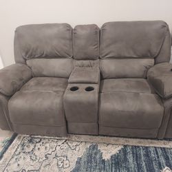 Couch And Loveseat Built In Recliners