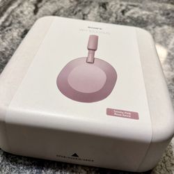 New Box! Sony XM5 – Smoky Pink  Premium wireless headphones