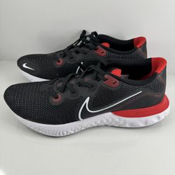 Nike Renew Ride 2 Men’s Running Shoes Black Red White Size 12 CK6357-005 NEW