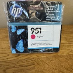 Genuine HP OfficeJet 951 Magenta Ink Cartridge Sealed May 2022