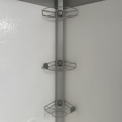 🚿 Simplehuman Tension Shower Caddy – Like New