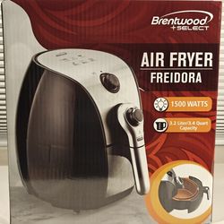 “NEW” AIR FRYER (3.4QT) Large Capacity “1,500 Watts” Nonstick Removable Aluminum Bowl! Easy Cleaning, FAST COOKING! (Black&Silver) 👨🦸‍♂️⛅
