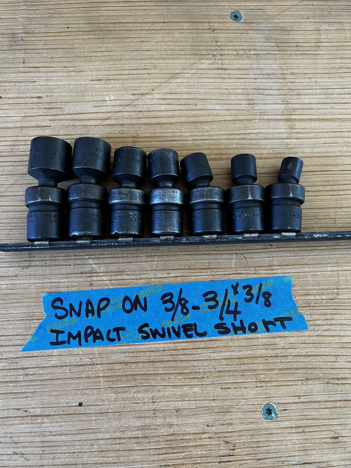 Snapon 3/8 Impact, Swivel Socket for Sale in Vista, CA OfferUp