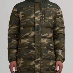 PRPs jacket Camo Long Puffer Medium