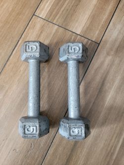 2x5 lbs Dumbbells