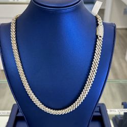 Chain Cubanlink 11 Mm Wide 10k Diamonds 💎 
