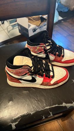 Jordan 1 high spiderman kids 6y used