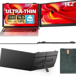 NEW! Ultra Thin Laptop Screen Extender Monitor Portable