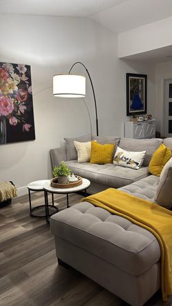Gray Sectional Sofa