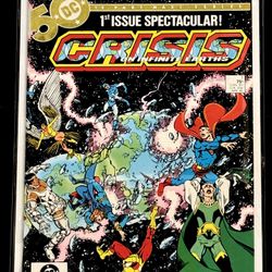 DC Comics Crisis on Infinite Earths #1 - 1st DC Appearance Blue Beetle
