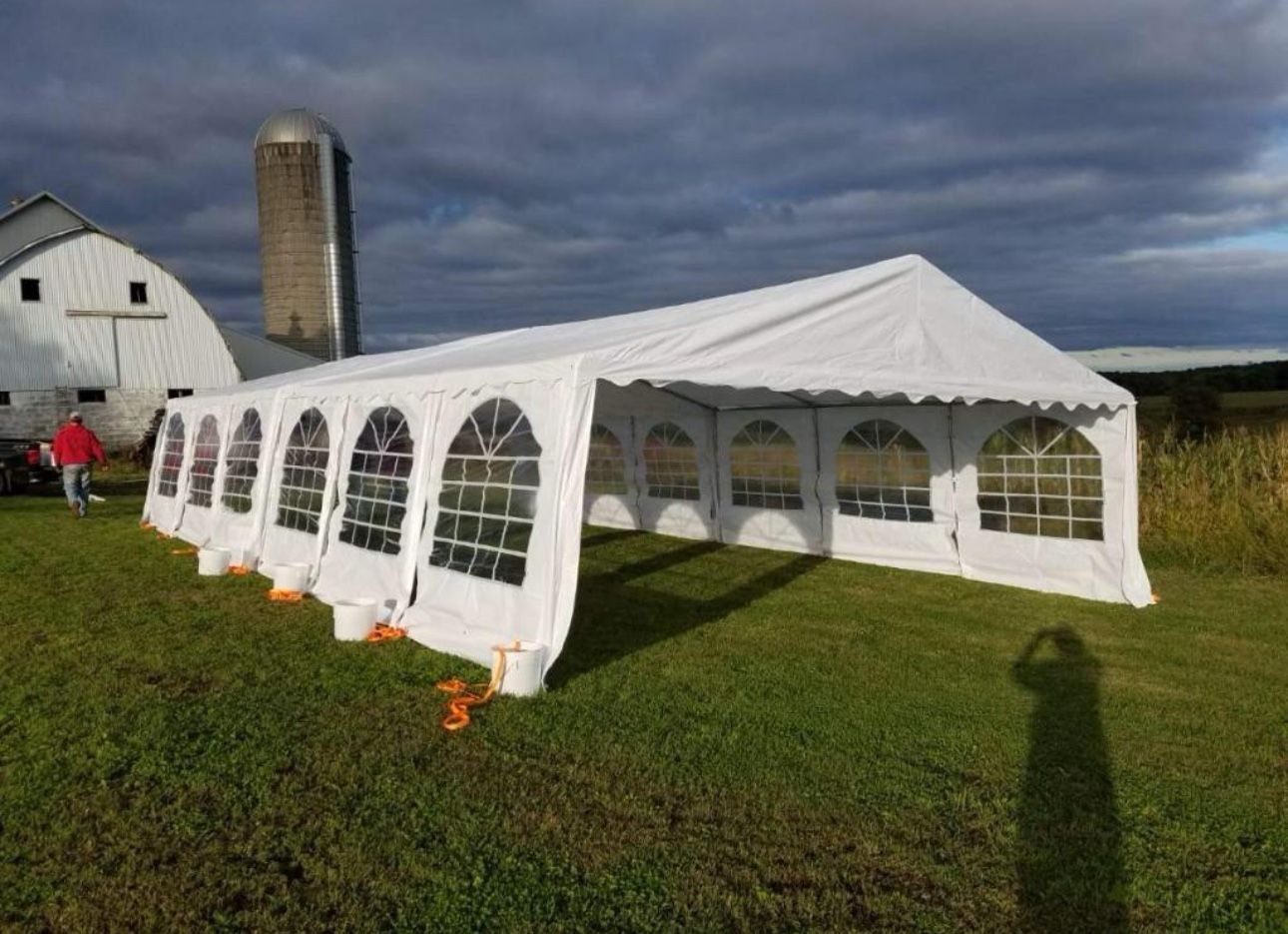 20’ x 40’ huge party tent commercial grade