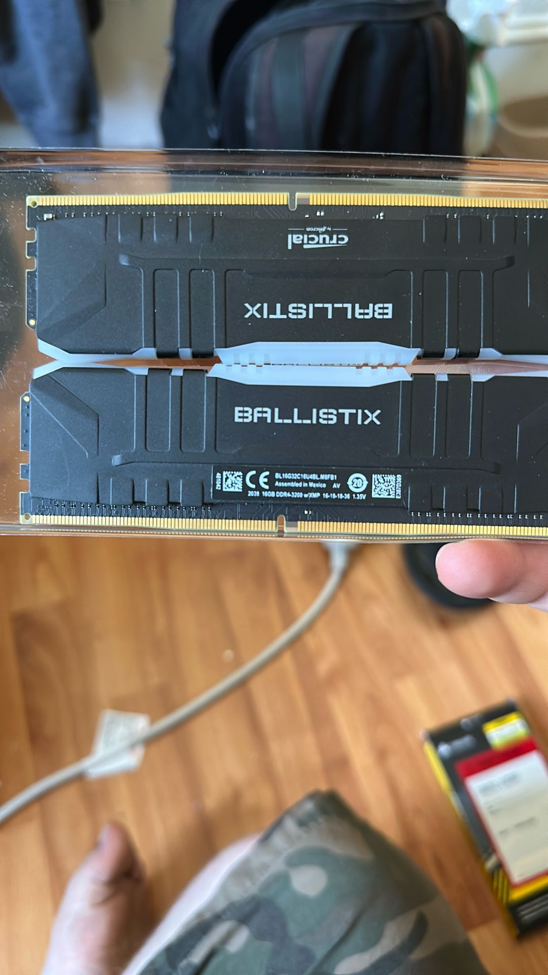 Ballistix Crucial Ram 8gb Each Stick