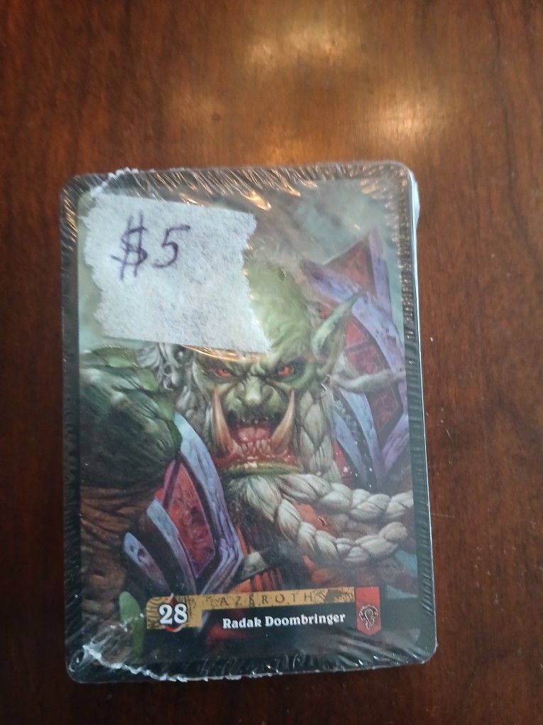 2006 Azeroth Little Package Cards 