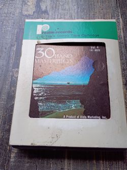 Realm Records 8-Track Tape - 30 Piano Masterpieces Vol. 4