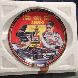 Nascar Dale Earnhardt Collectible Plate