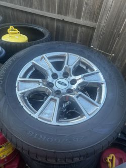 2020 F150 Set Of Wheels And Tires