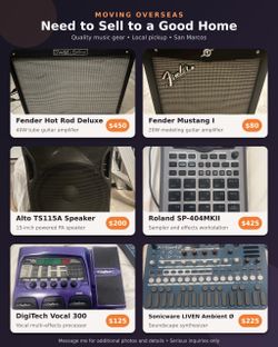 Quality Music Equipment