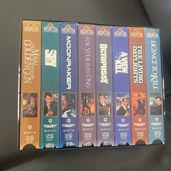 007 VHS Set