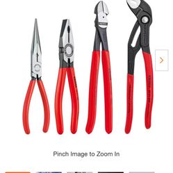 Knipex 4pc Pliers 