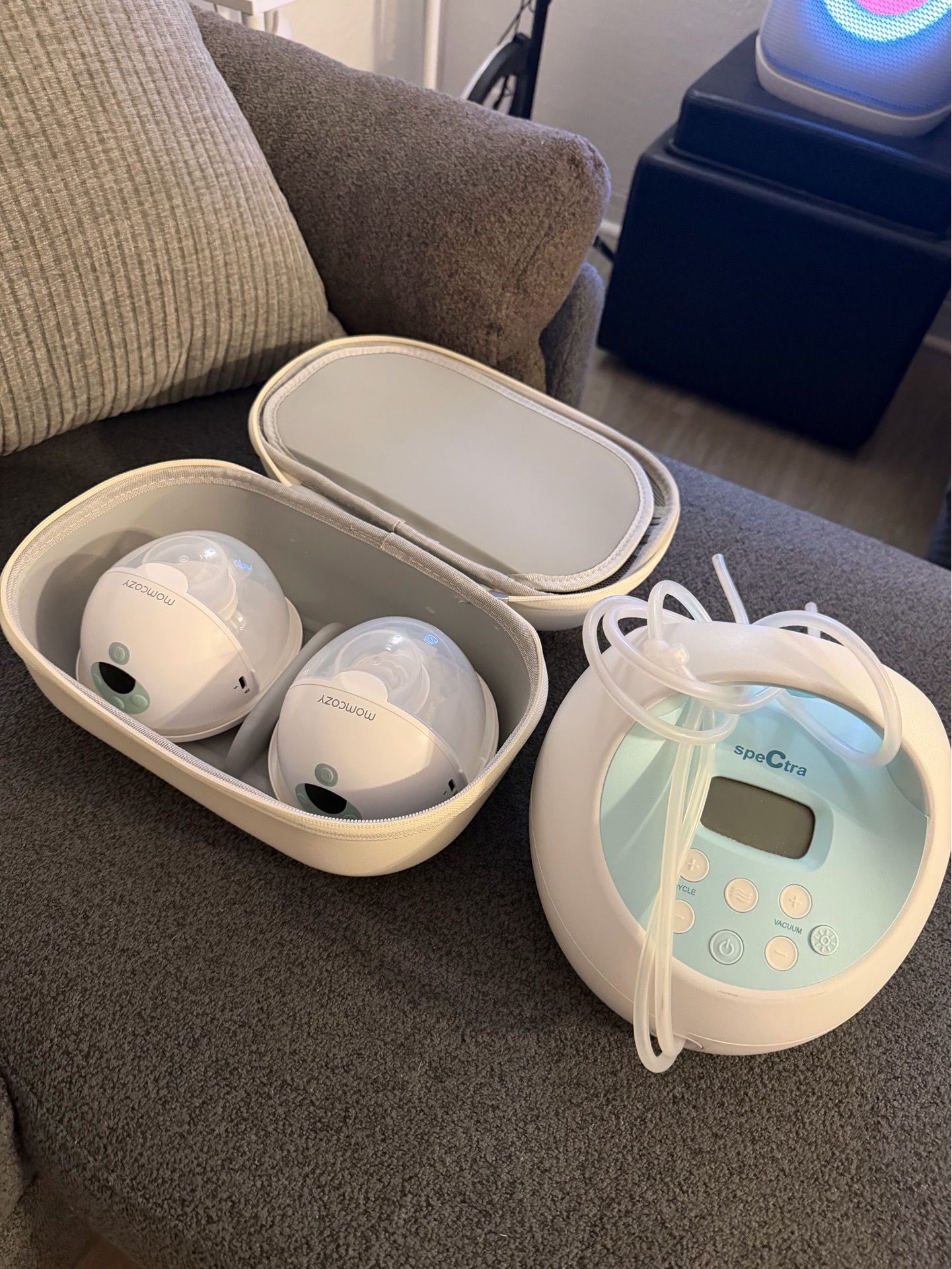 Momcozy M5 Breast Pump + Spectra S1 Plus