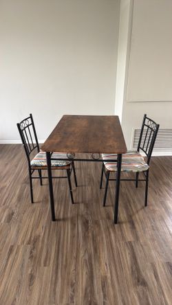 Dining Table with 2 chairs