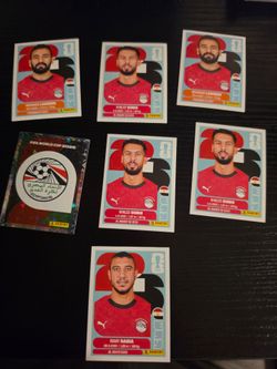 World cup panini stickers