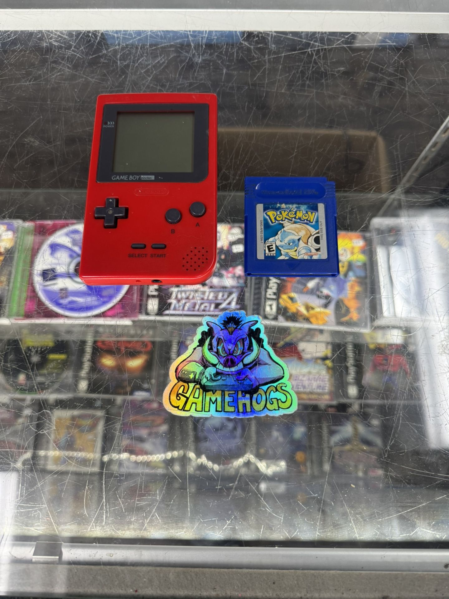 Nintendo Gameboy Pocket With Pokemon Blue Bundle  $125 Gamehogs 11am-7pm