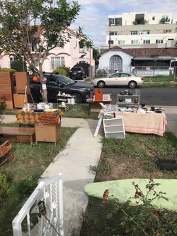 Now: Yard Sale At: 3017 Victoria Ave Los Angeles 90016