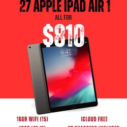 Apple iPad Air 1 Gen Bulk Lot 13pcs